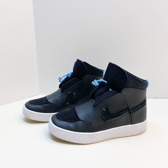 Nike Shoes - The Nike Vandalised in Black/Black-Light Blue Sneakers